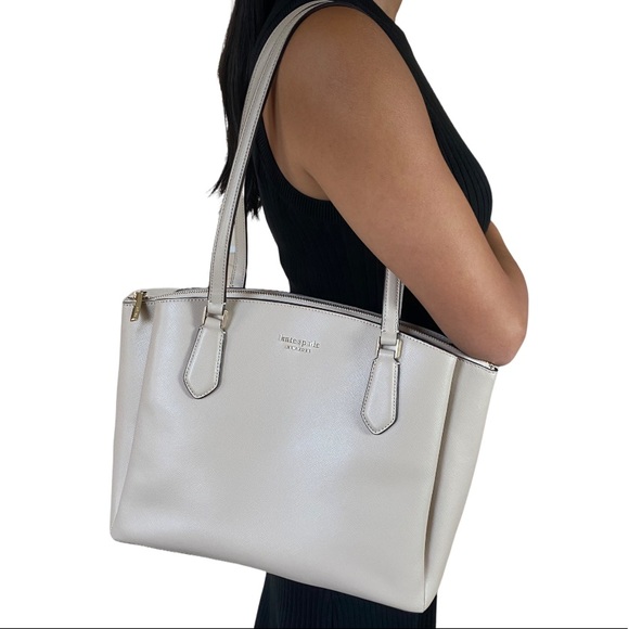 KATE SPADE MONET LARGE TRIPLE COMPARTMENT TOTE SHOULDER BAG - Picture 1 of 2